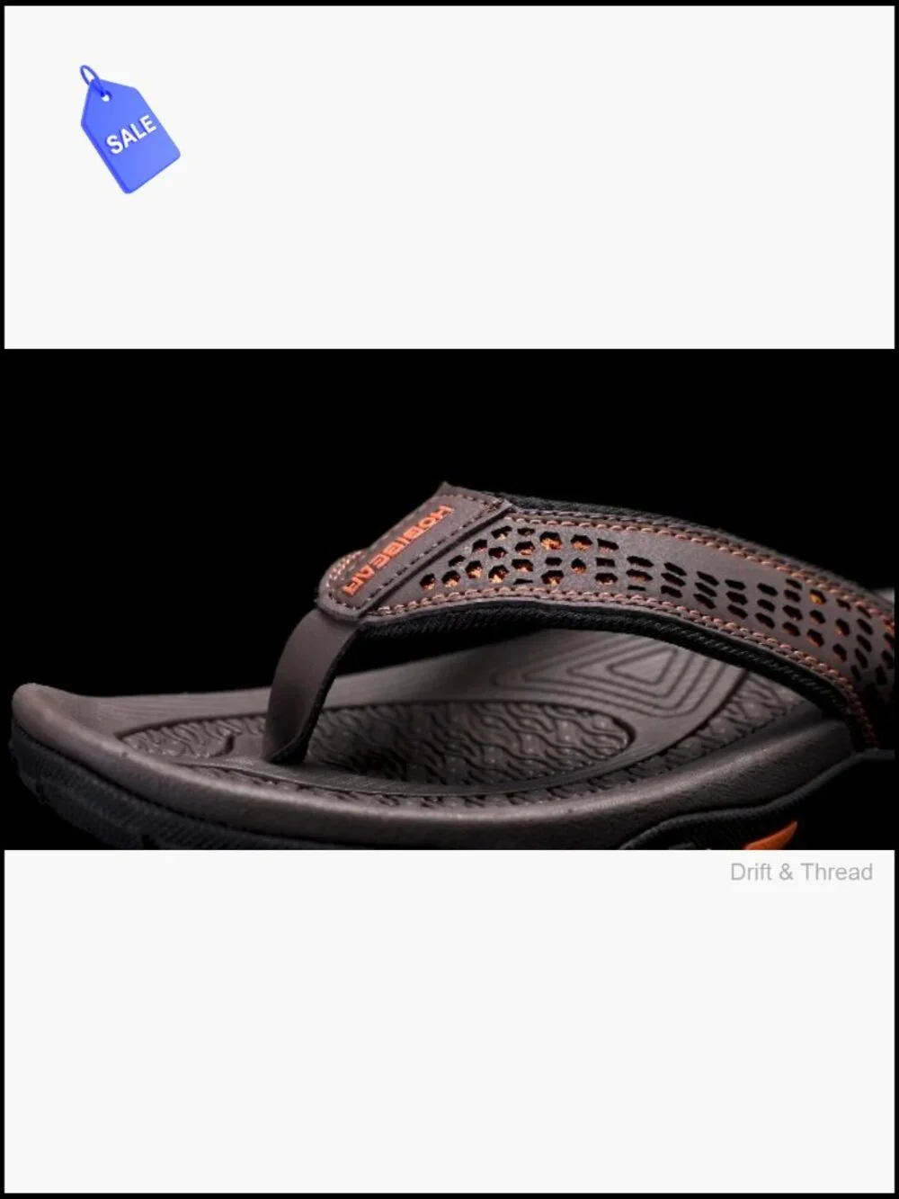 Mens Sport Flip Flops Comfort Casual Thong Sandals Outdoor Arch Support Non-slip